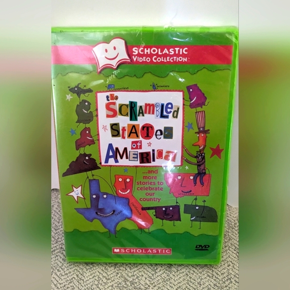 Scholastic Collection - The Scrambled States of America DVD New In Package Teach - Picture 1 of 3
